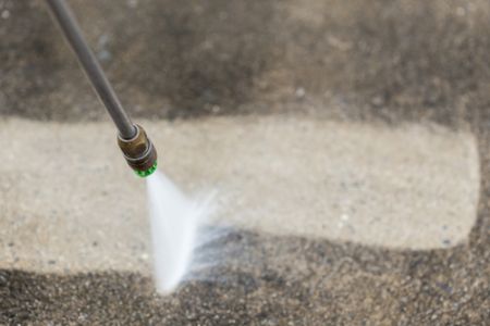 Sidewalk washing